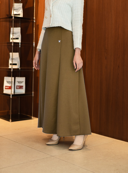 Elora Twirl Skirt - Caramel