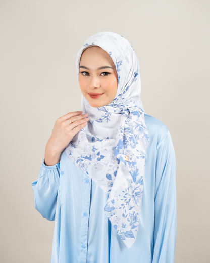 Aeris Scarf - Sparkling White