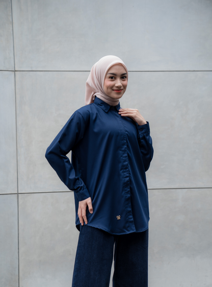 Alecia Shirt - Navy