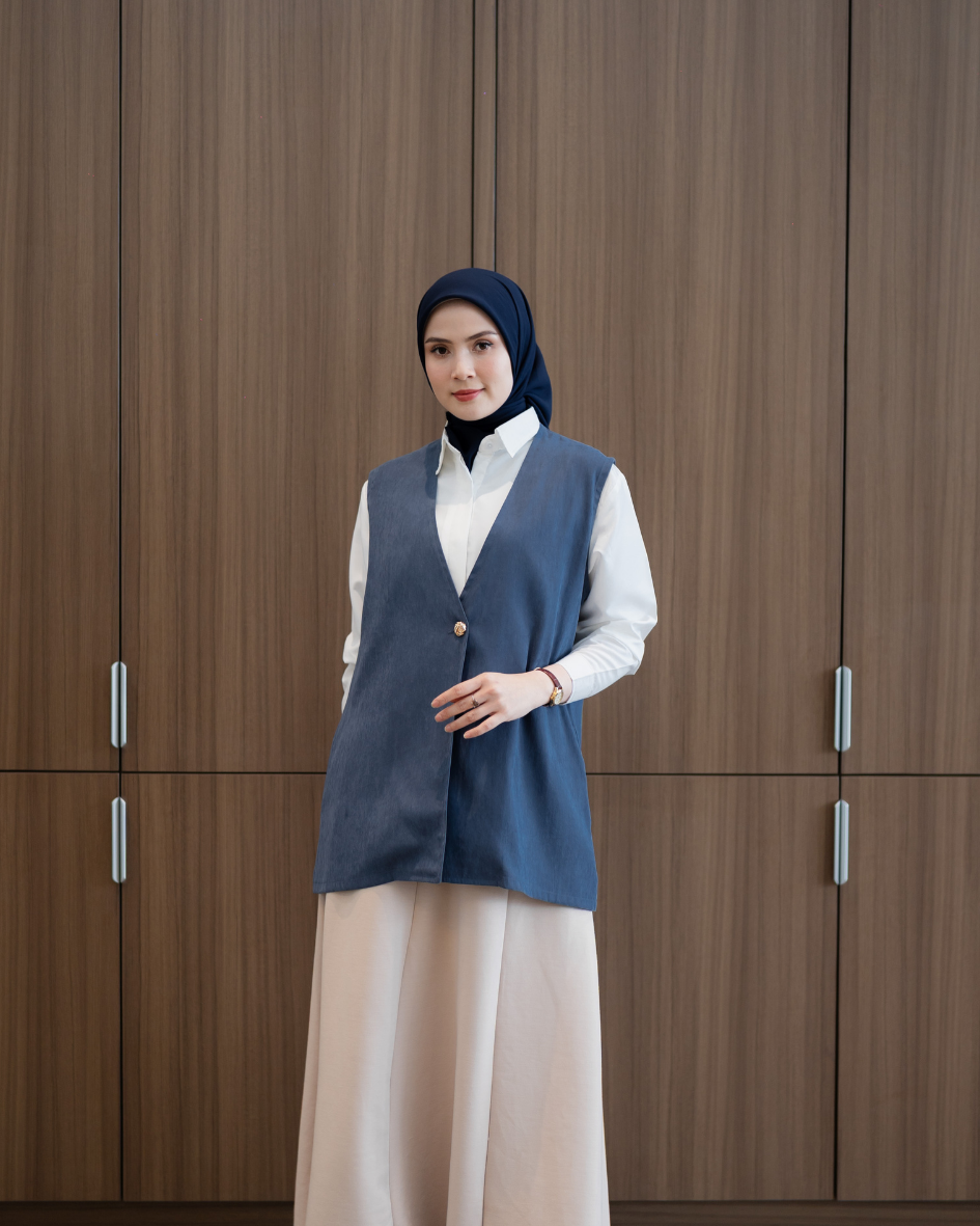Classic Vest - Indigo