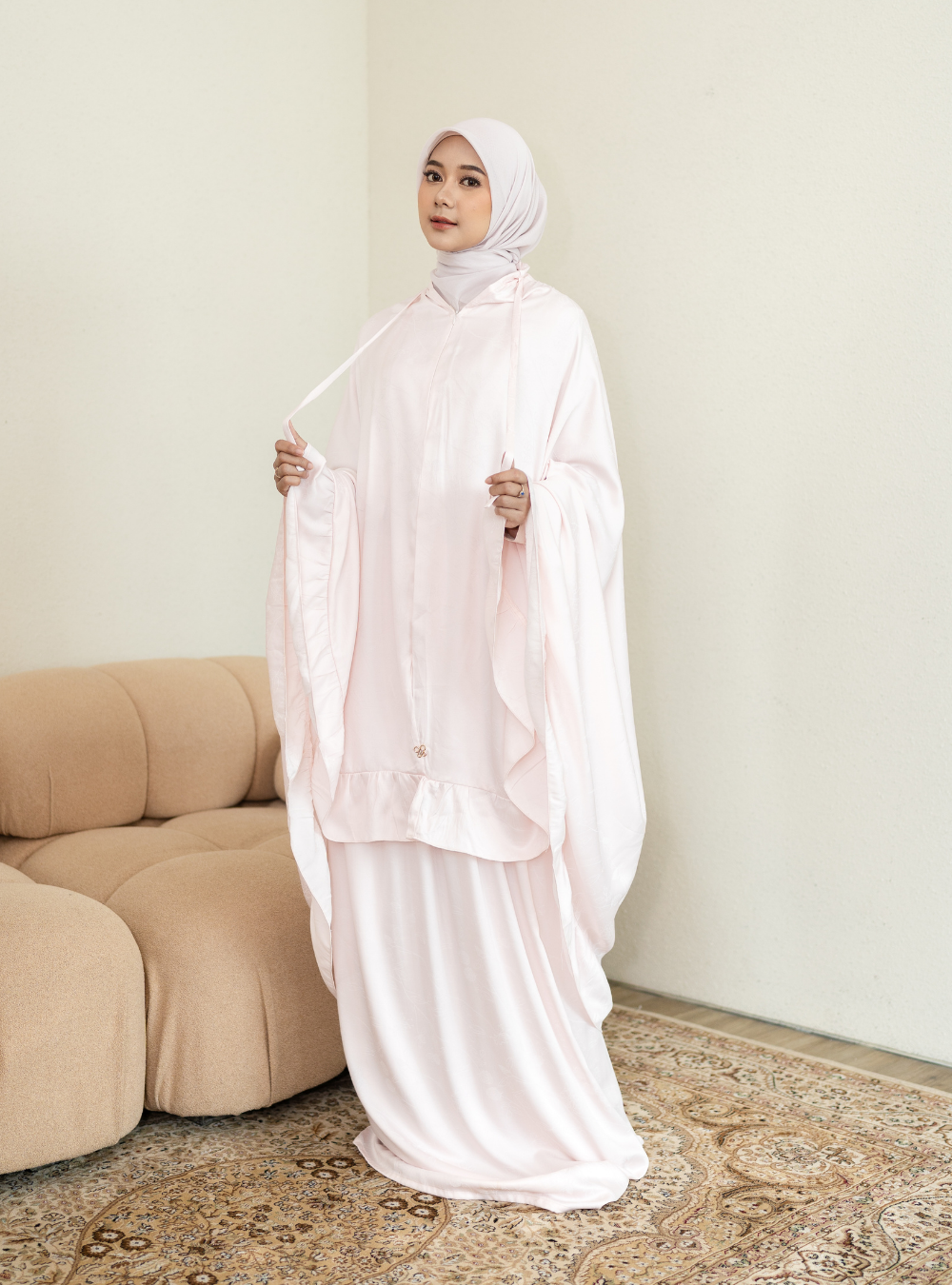 Rihla Soft Flow Prayer Set - Blush Petal