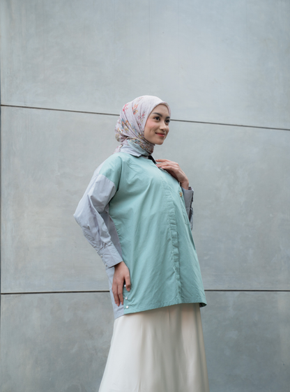 Verde Shirt - Ash Ocean