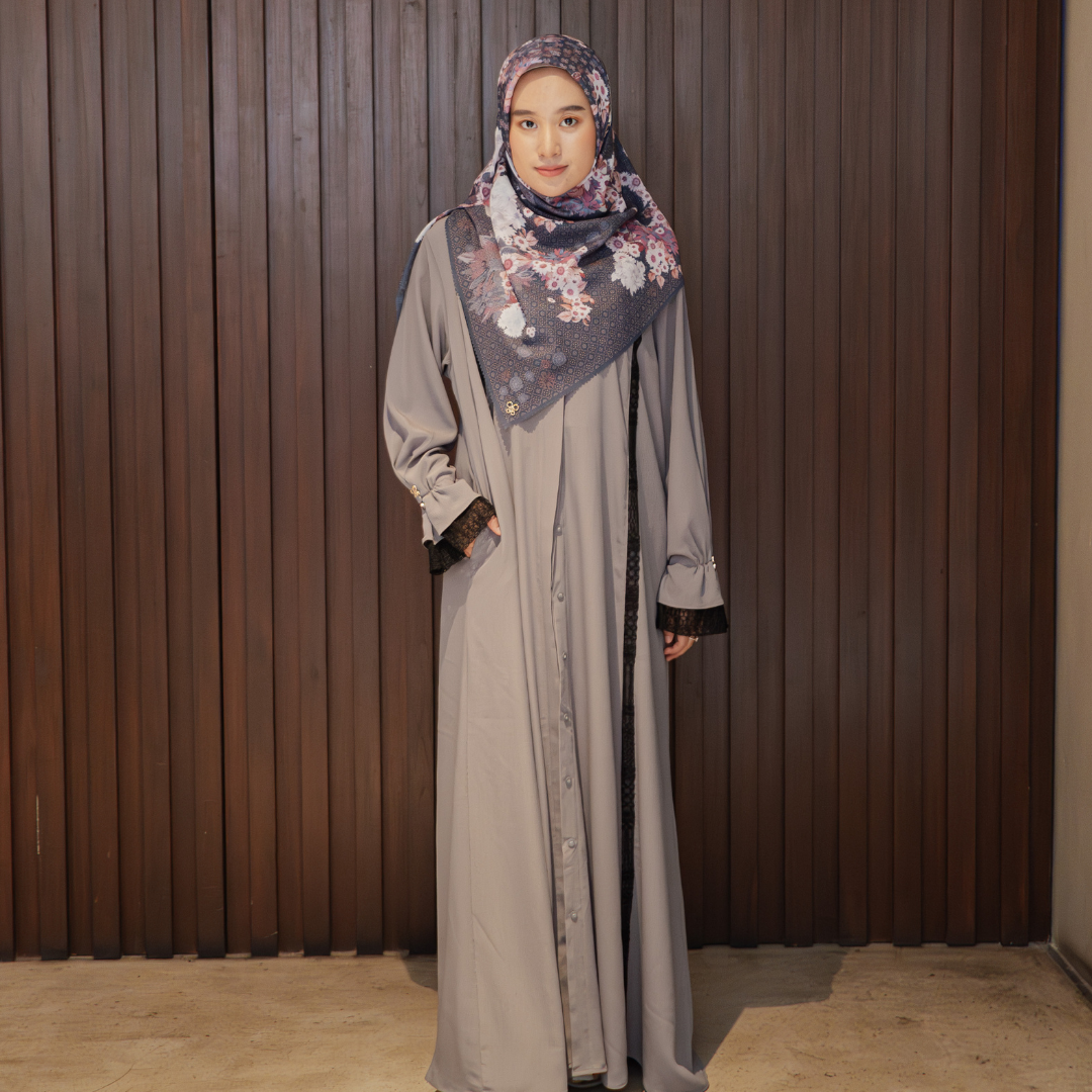 Rhein Dress - Opal Grey