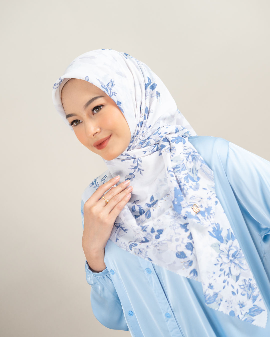 Aeris Scarf - Sparkling White