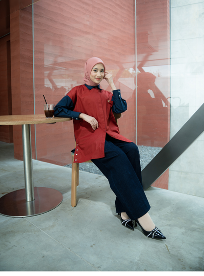 Verde Shirt - Indigo Clay