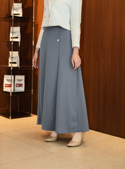 Elora Twirl Skirt - Grey