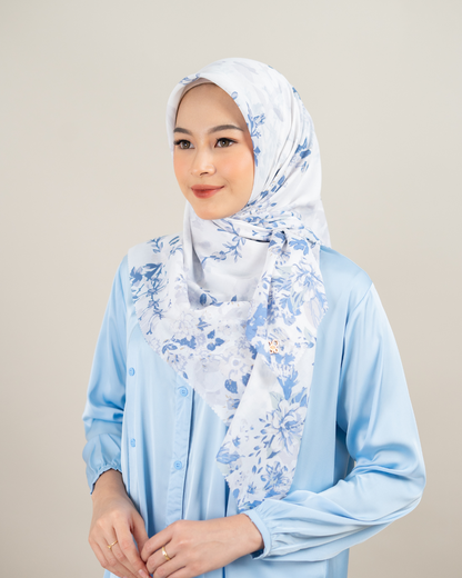 Aeris Scarf - Sparkling White