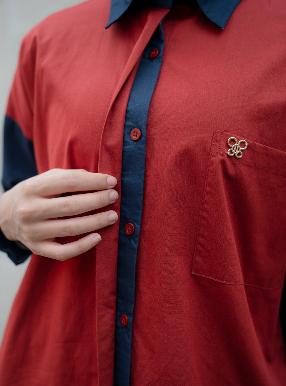 Verde Shirt - Indigo Clay