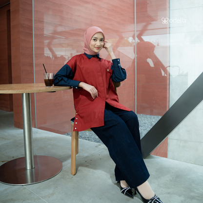 Verde Shirt - Indigo Clay