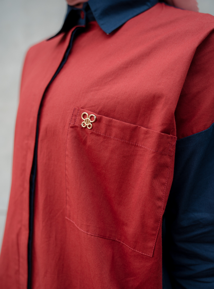 Verde Shirt - Indigo Clay