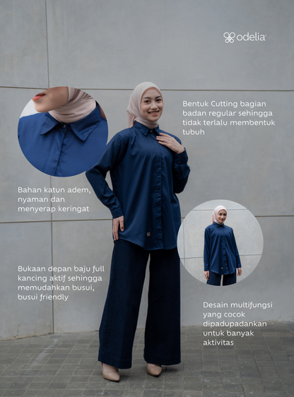 Alecia Shirt - Navy