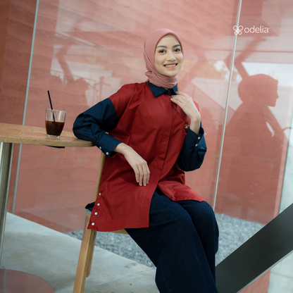 Verde Shirt - Indigo Clay