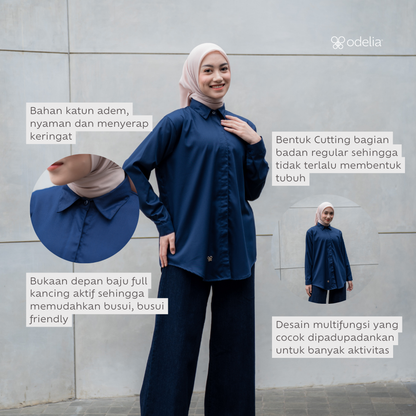 Alecia Shirt - Navy