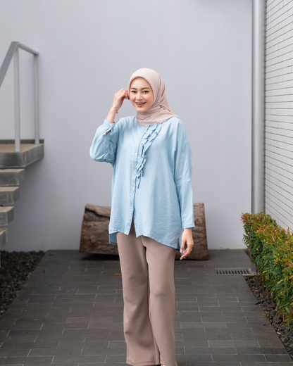 AURA TOP - AQUA SPLASH