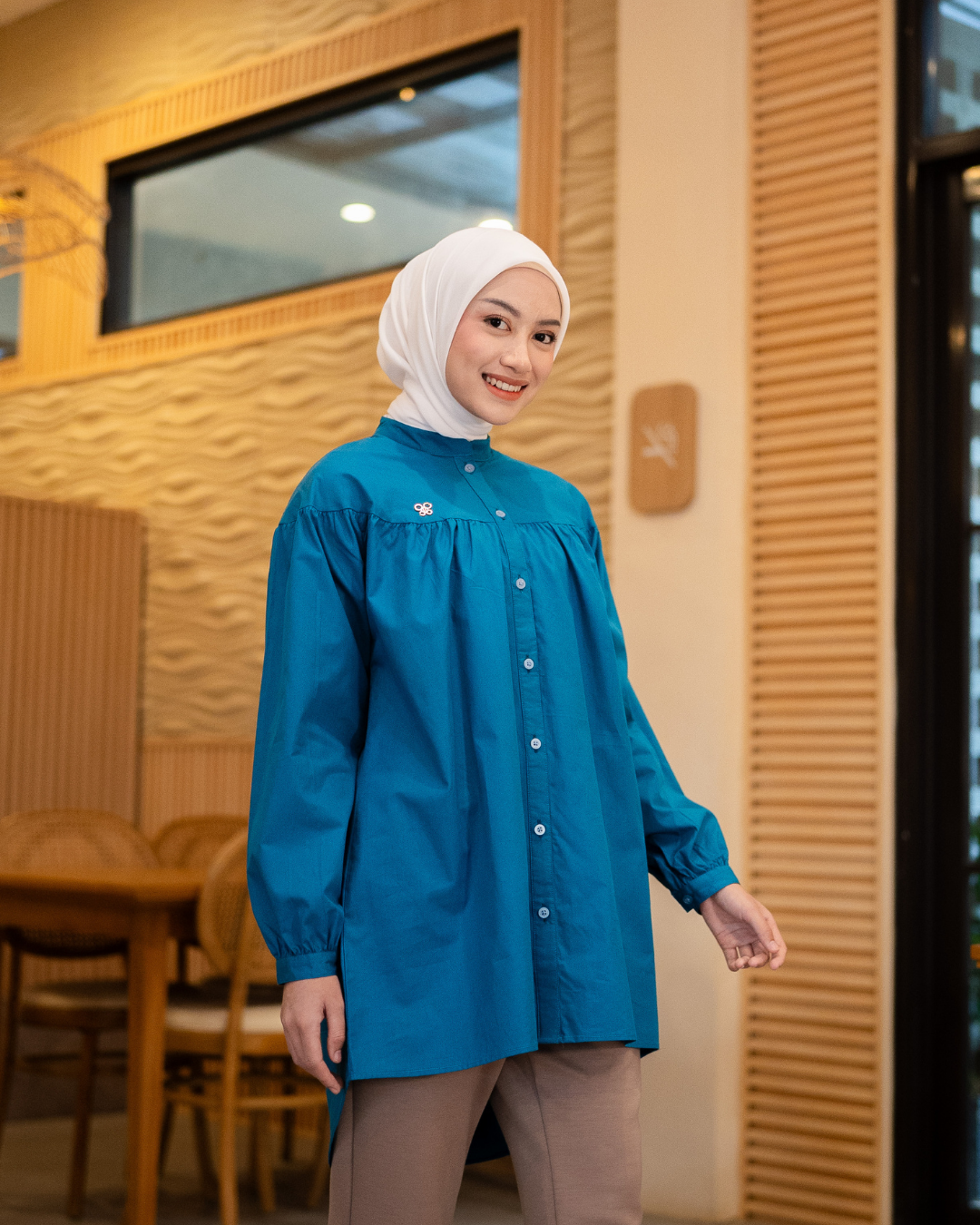 Carmia Shirt - Teal