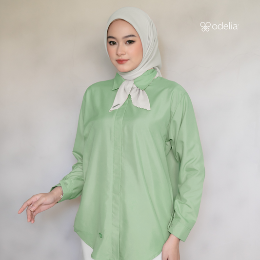 Ardelle Shirt - Matcha Bliss