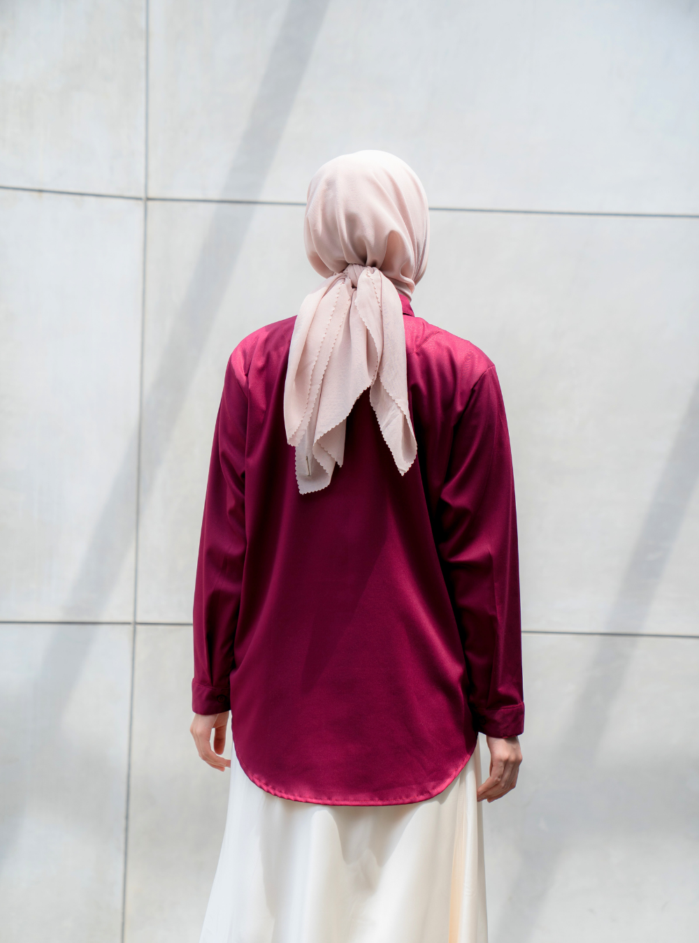 Alecia Shirt - Burgundy