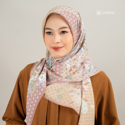 Majeeda Scarf - Copper Gold