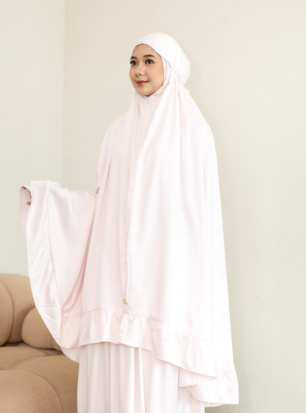Rihla Soft Flow Prayer Set - Blush Petal