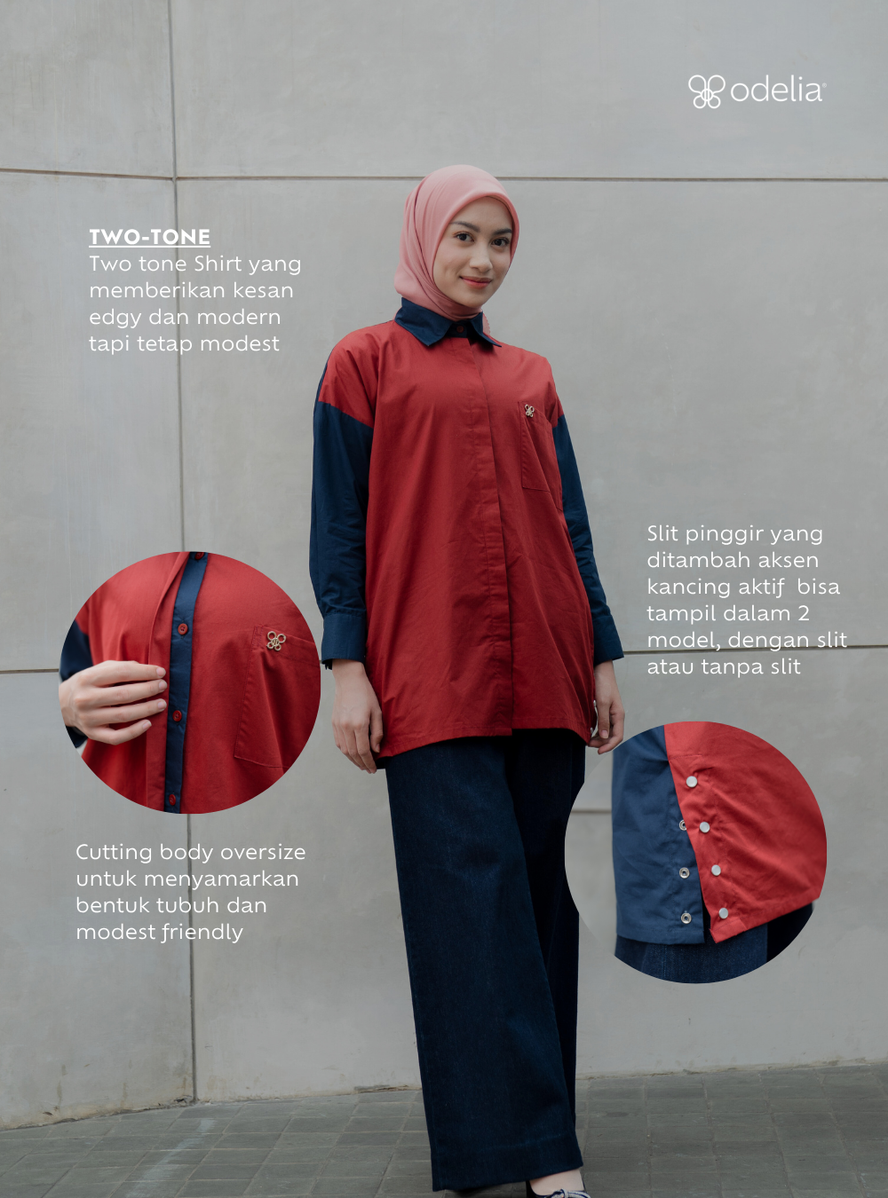 Verde Shirt - Indigo Clay