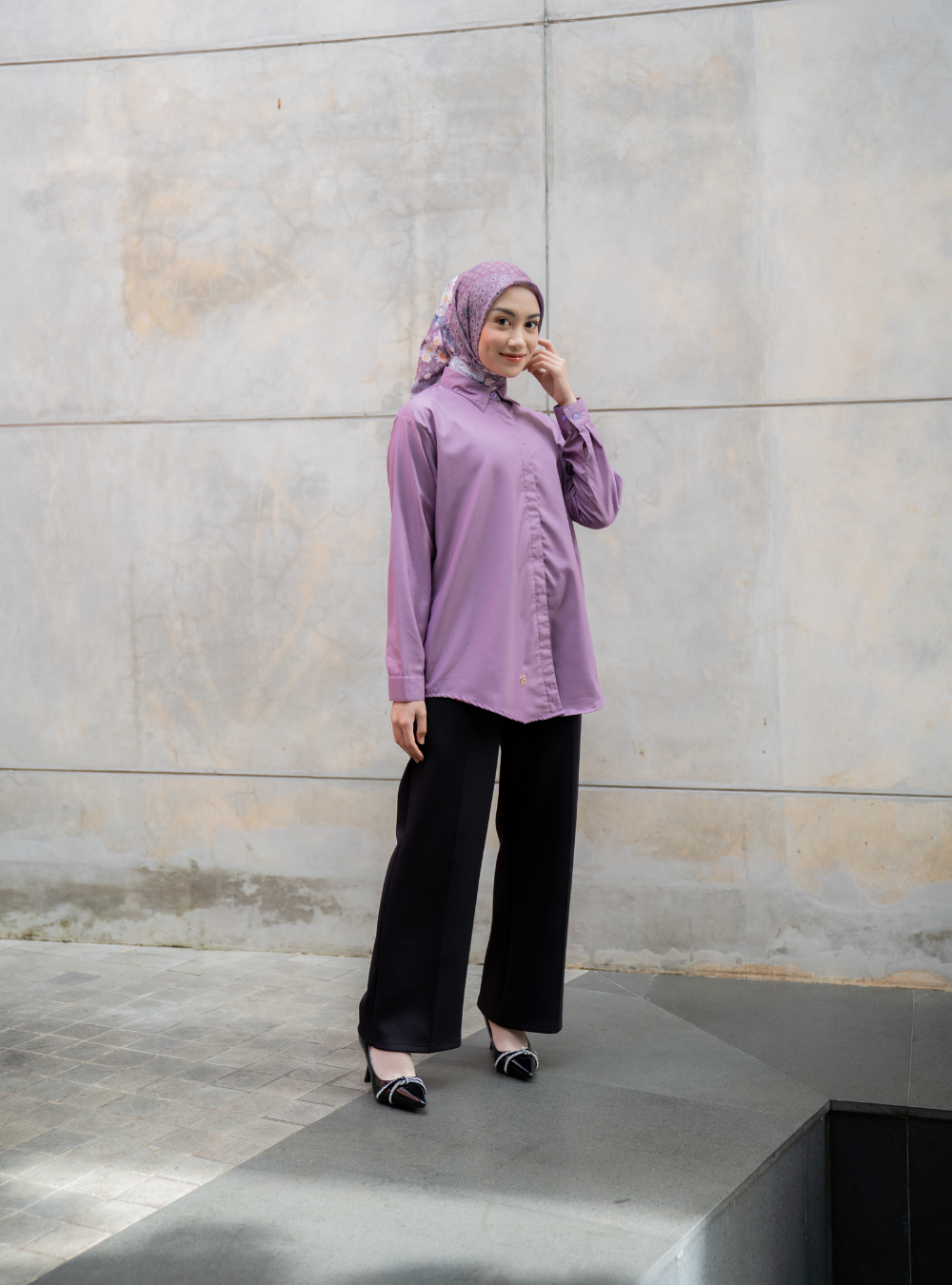 Alecia Shirt - Plum