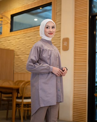 Carmia Shirt - Grey Ridge