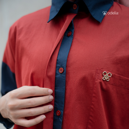 Verde Shirt - Indigo Clay