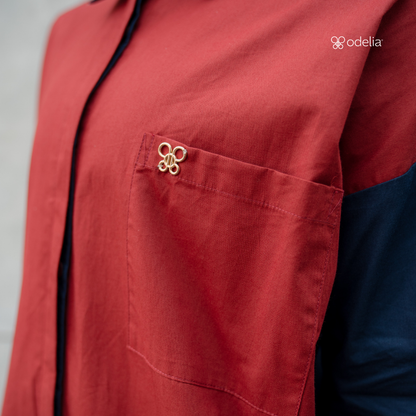 Verde Shirt - Indigo Clay