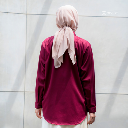 Alecia Shirt - Burgundy