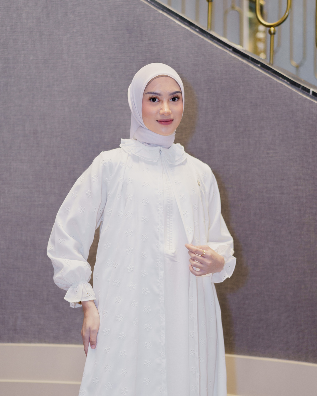 Sera OuterLook Dress - Calm White