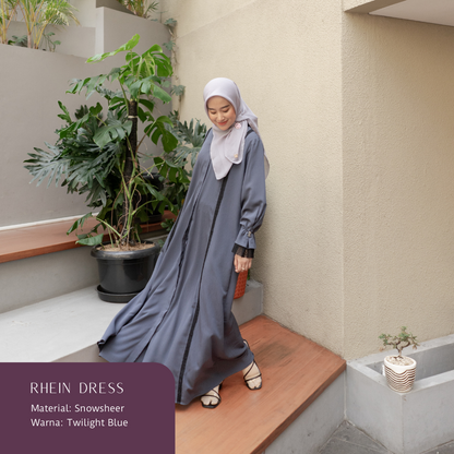 Rhein Dress - Twilight Blue