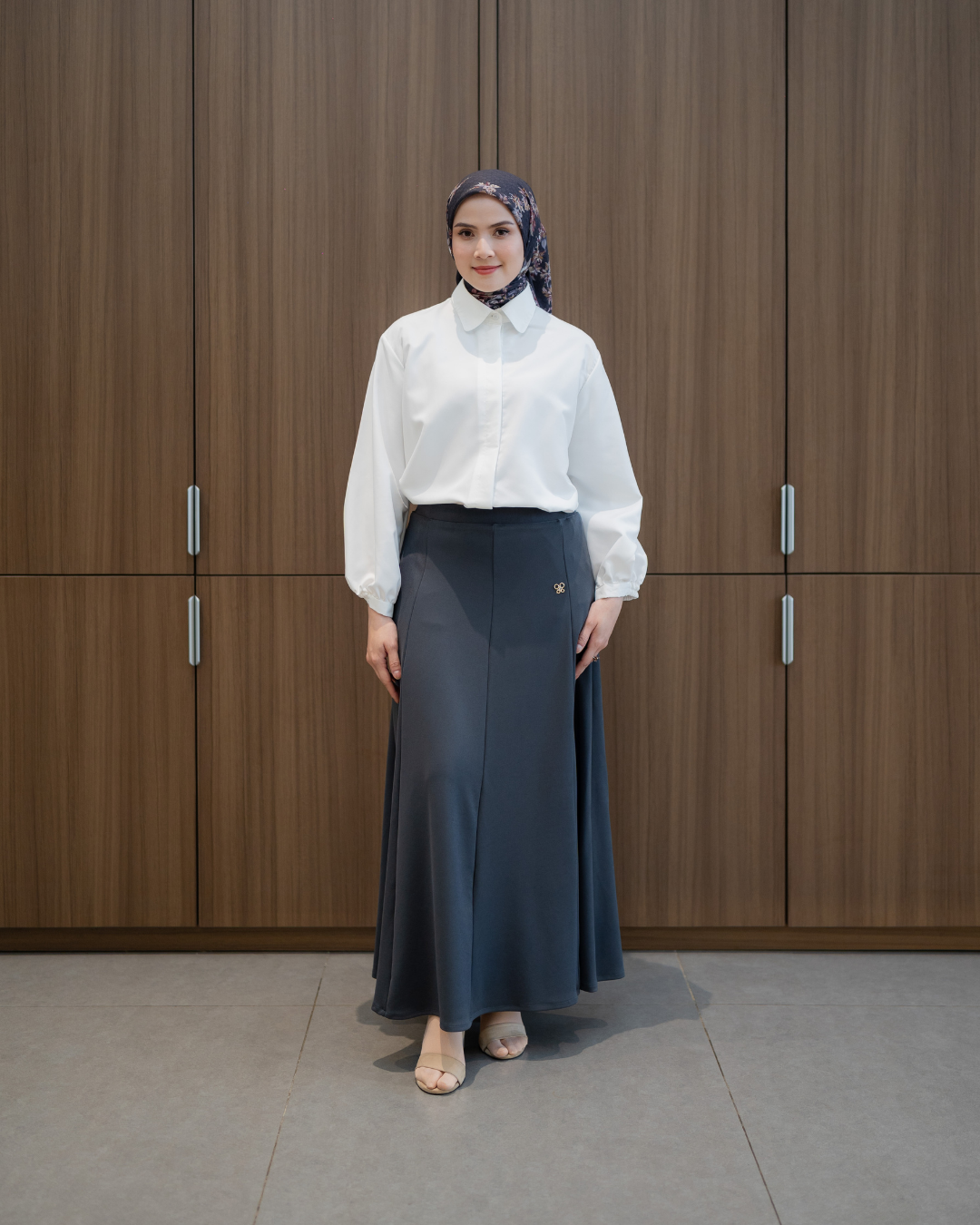 Ease Skirt - ⁠Ash Grey