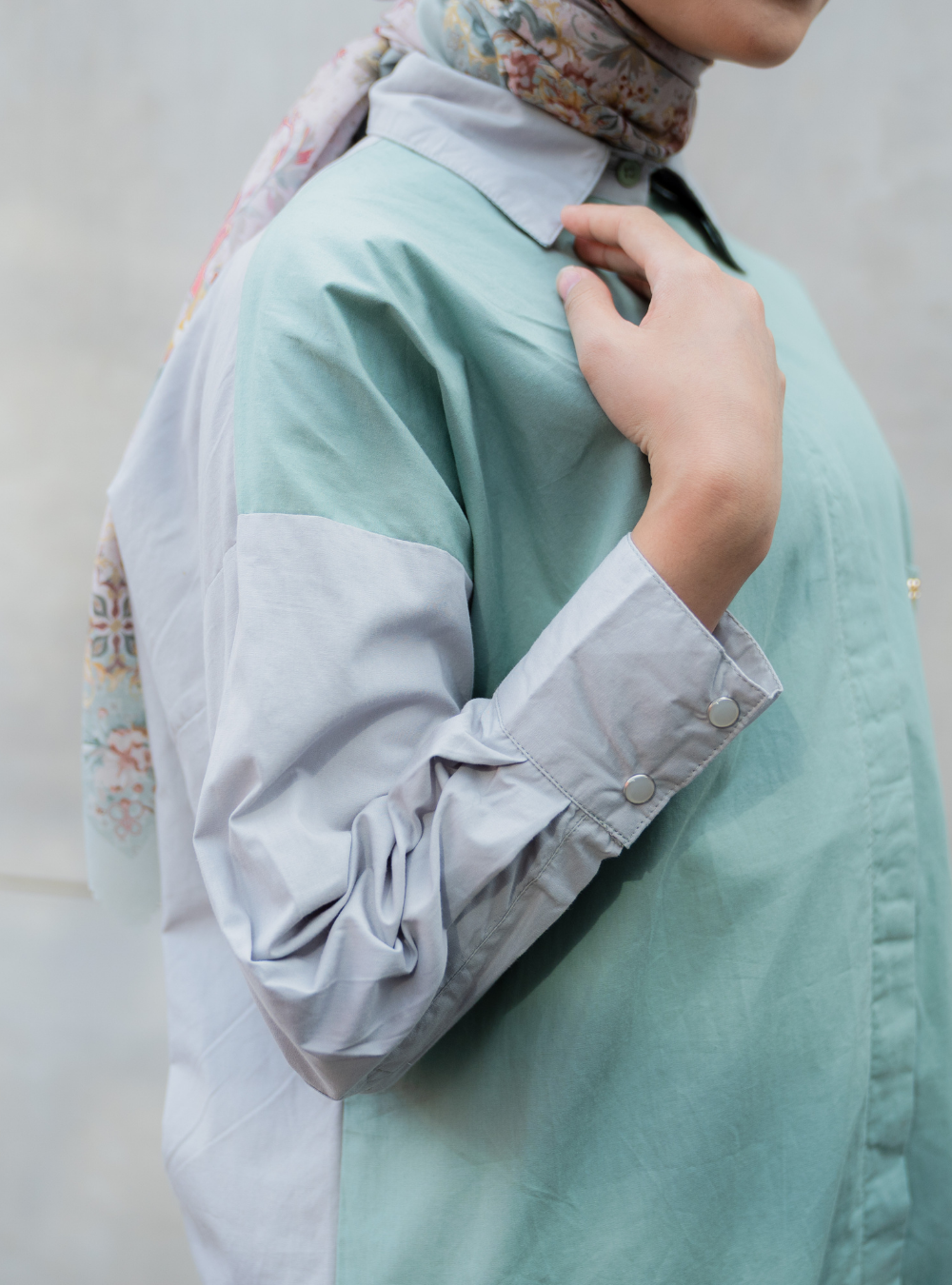 Verde Shirt - Ash Ocean