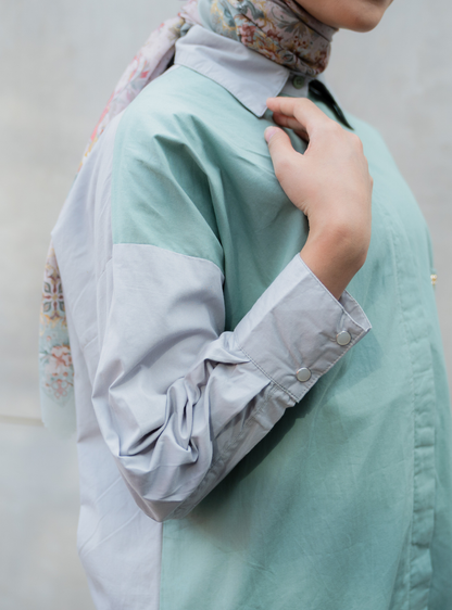 Verde Shirt - Ash Ocean