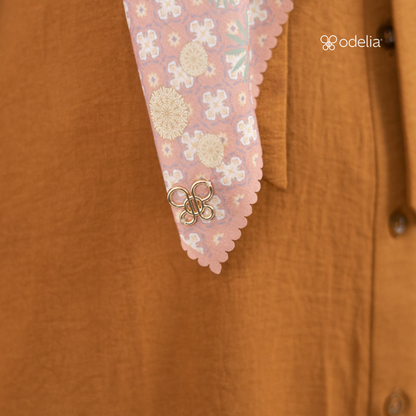 Majeeda Scarf - Copper Gold