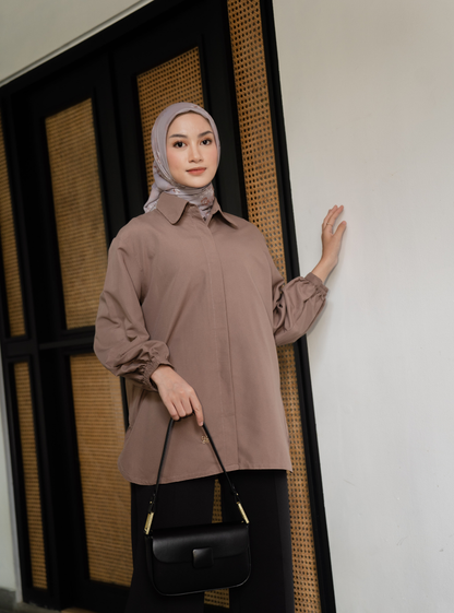 Emira Shirt - Mocca