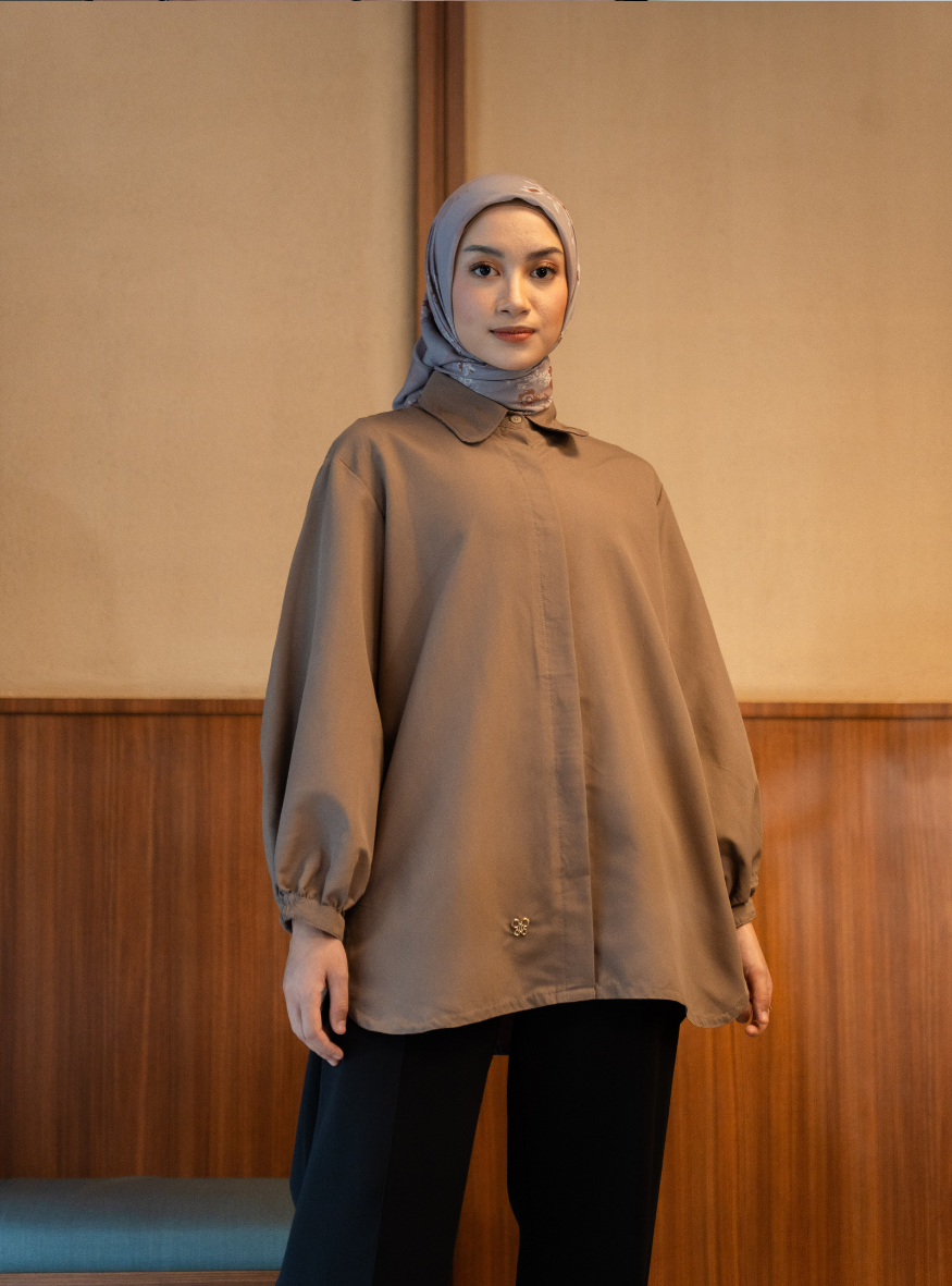 Emira Shirt - Mocca