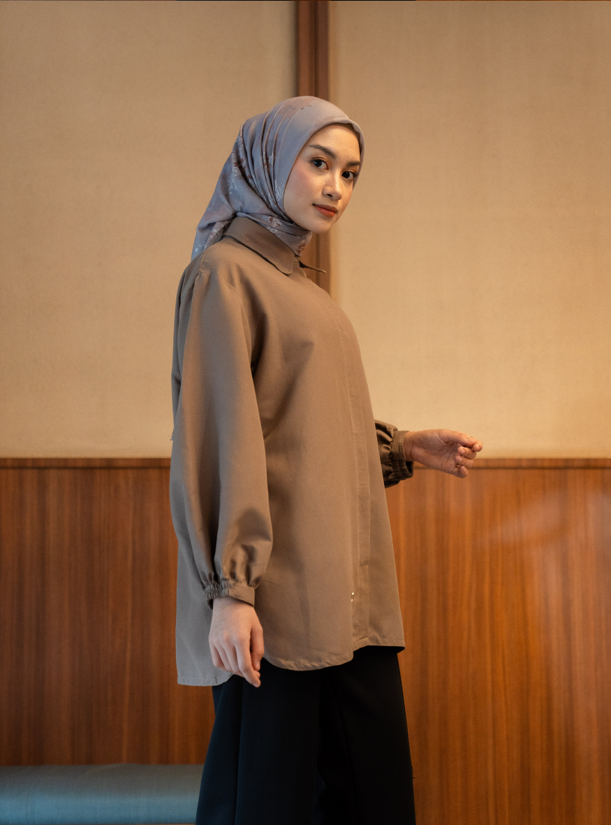 Emira Shirt - Mocca