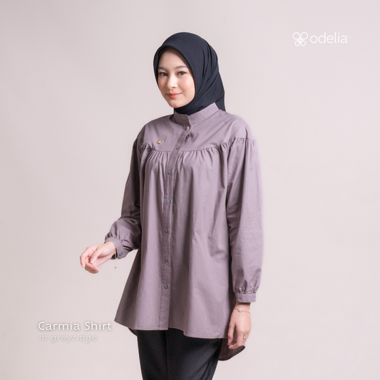 Carmia Shirt - Grey Ridge