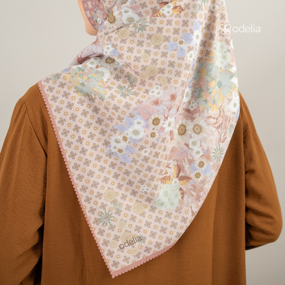 Majeeda Scarf - Copper Gold