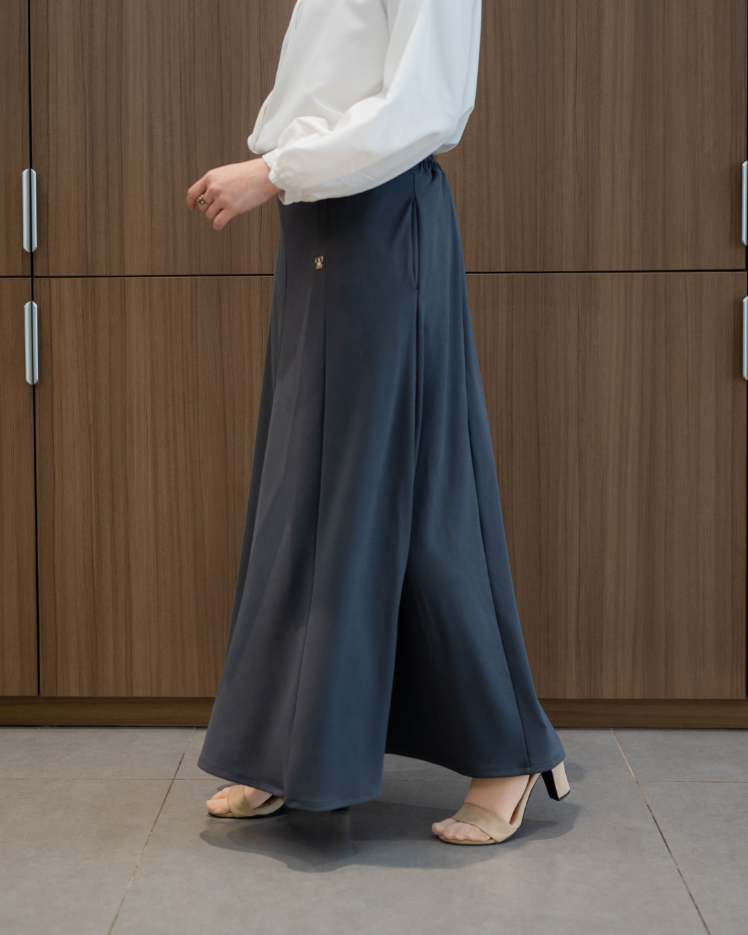 Ease Skirt - ⁠Ash Grey