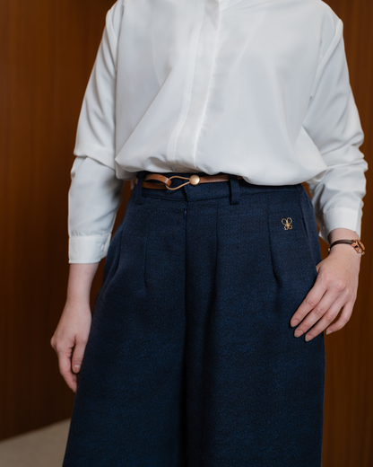Maison Tweed Wide Cullote