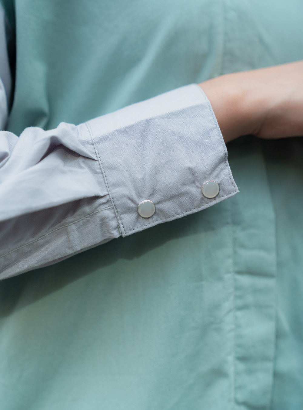 Verde Shirt - Ash Ocean