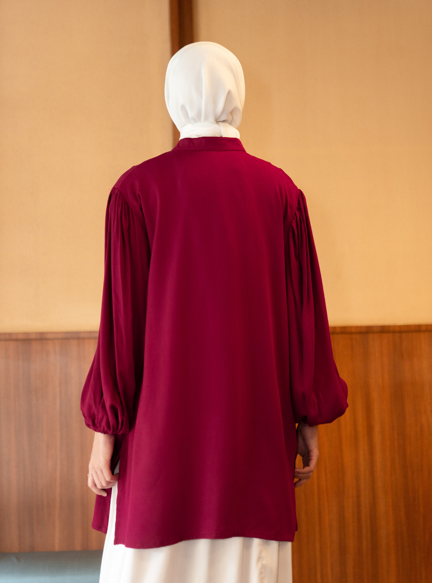 Aurora Tunik - Maroon