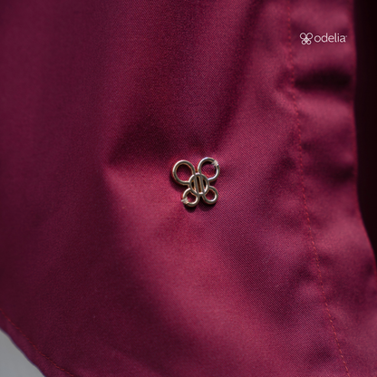 Alecia Shirt - Burgundy