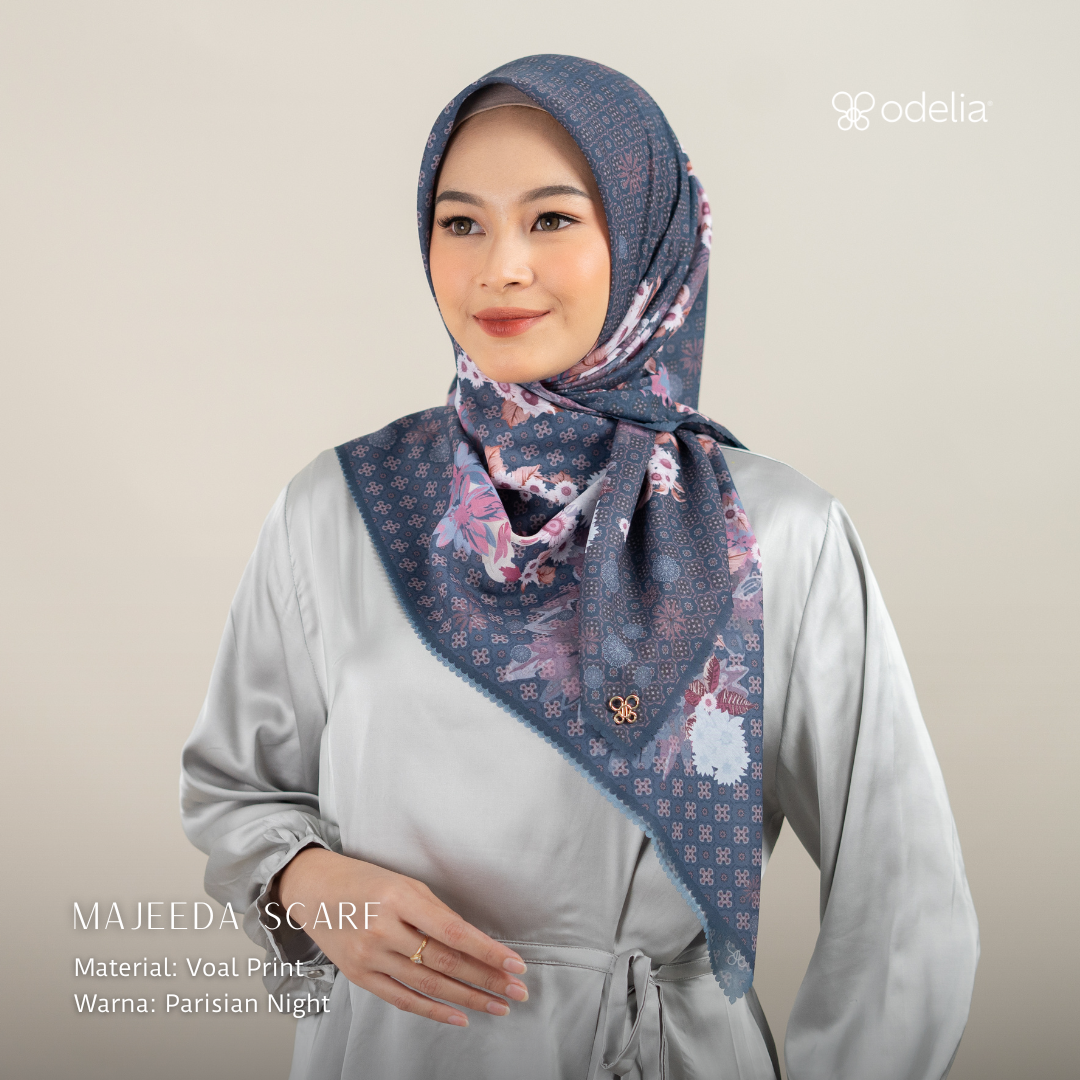Majeeda Scarf - Parisian Night