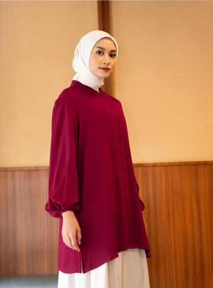 Aurora Tunik - Maroon