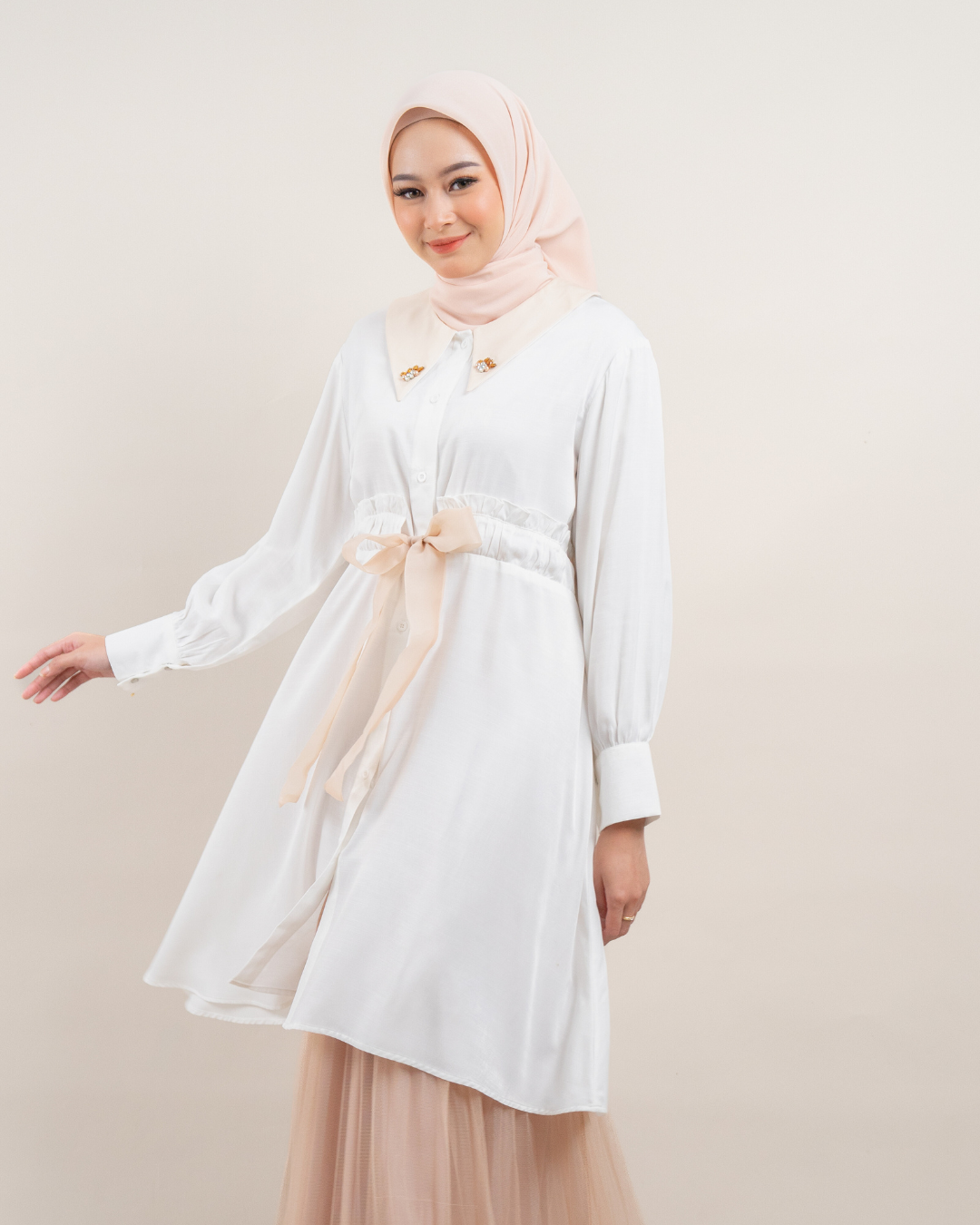 Calla Tunik - Broken White