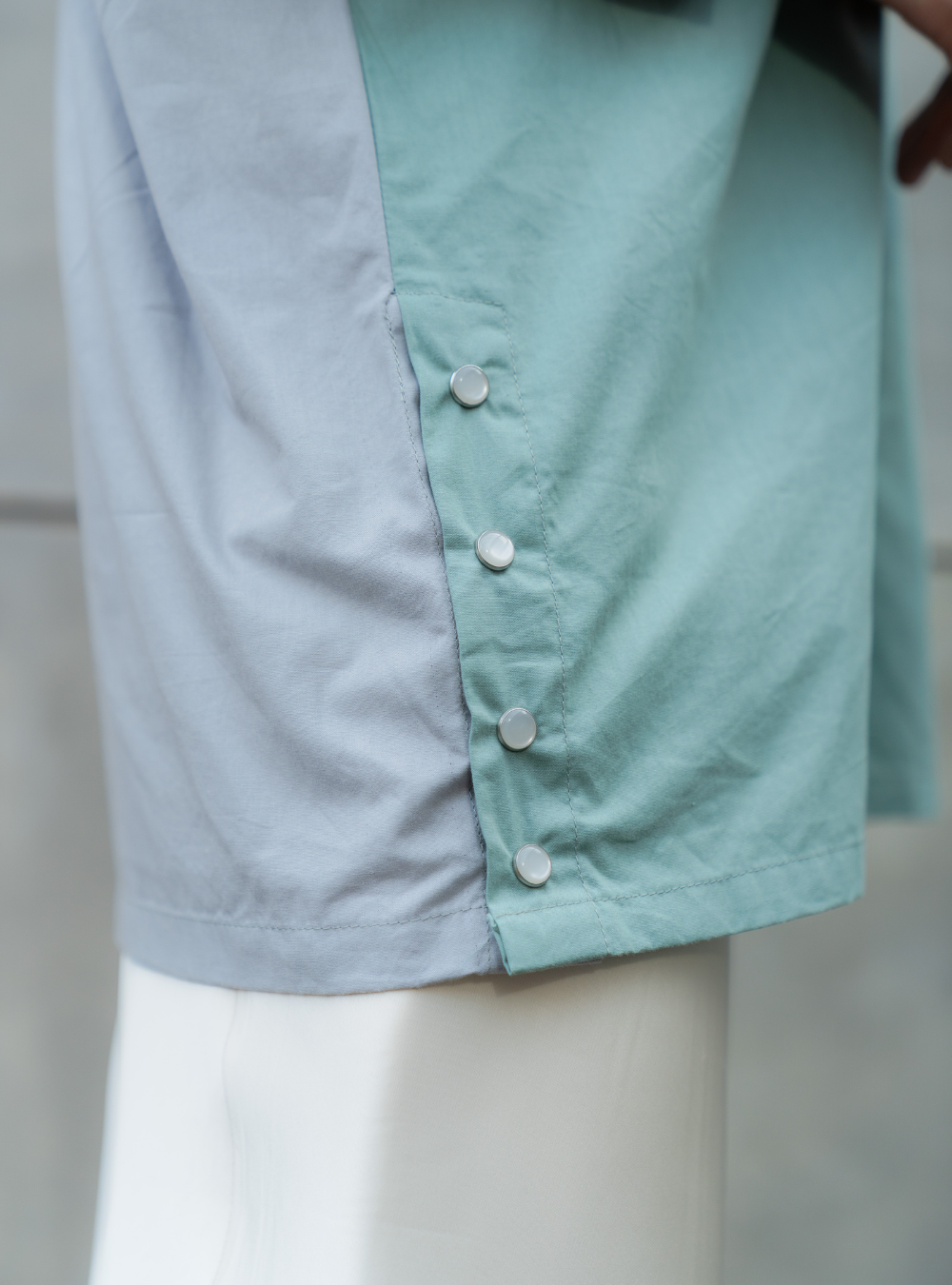 Verde Shirt - Ash Ocean