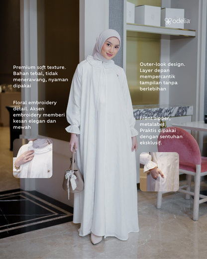 Sera OuterLook Dress - Calm White